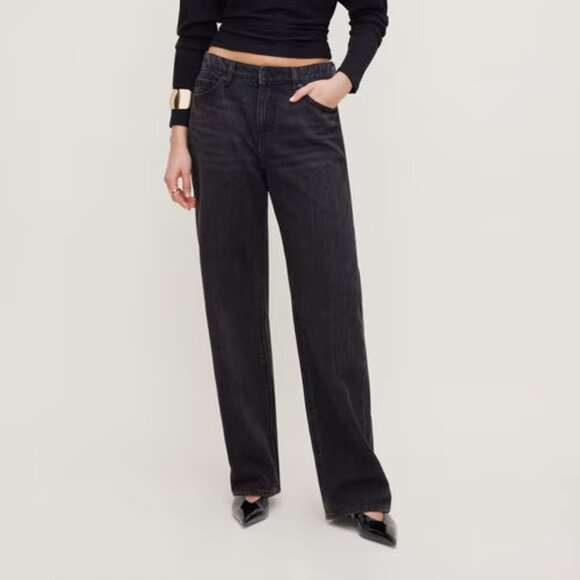 Dynamite Denim - Mika Dynamite Denim Droit Relaxed Straight in Black